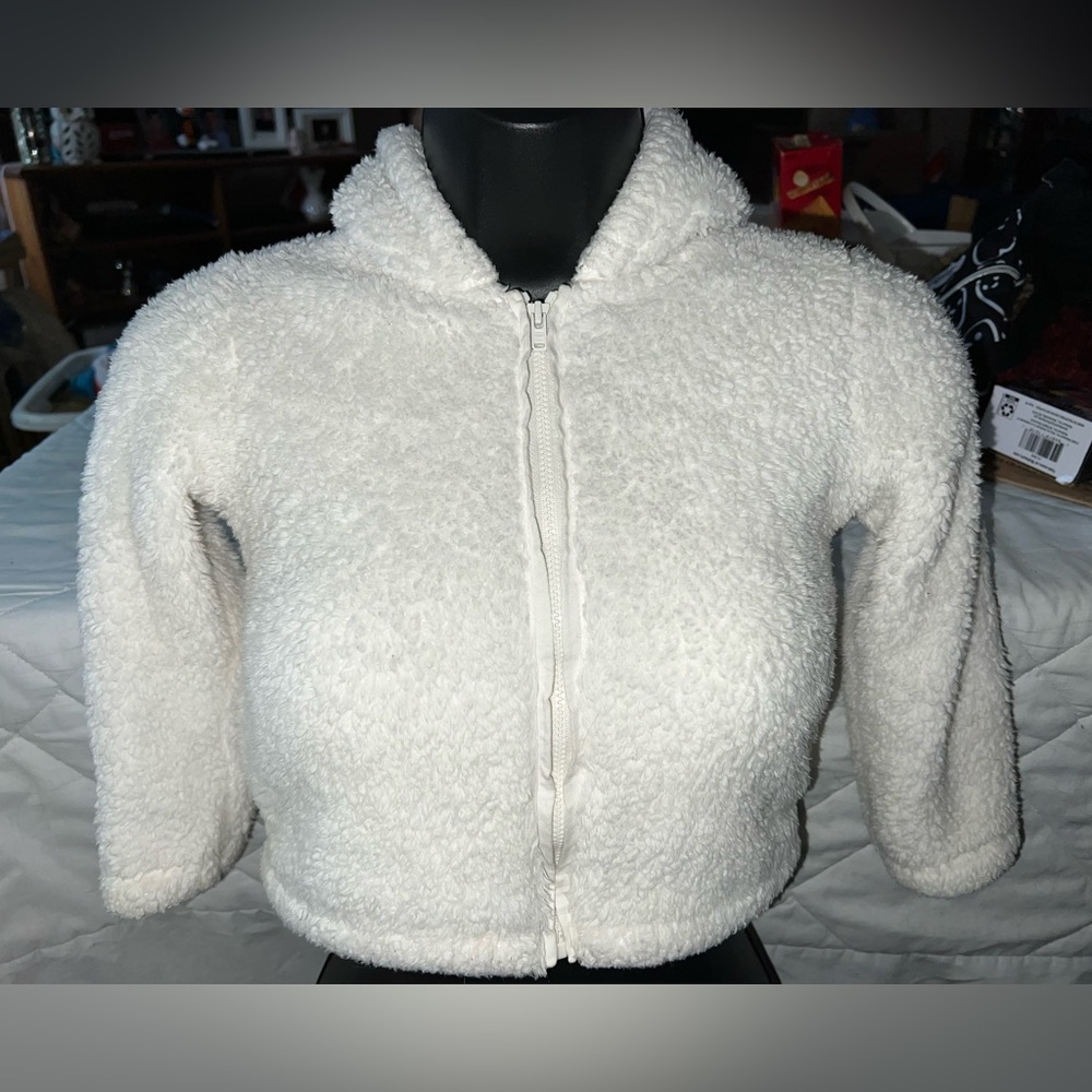 Gymboree Fleece Bear Zip Up Jacket